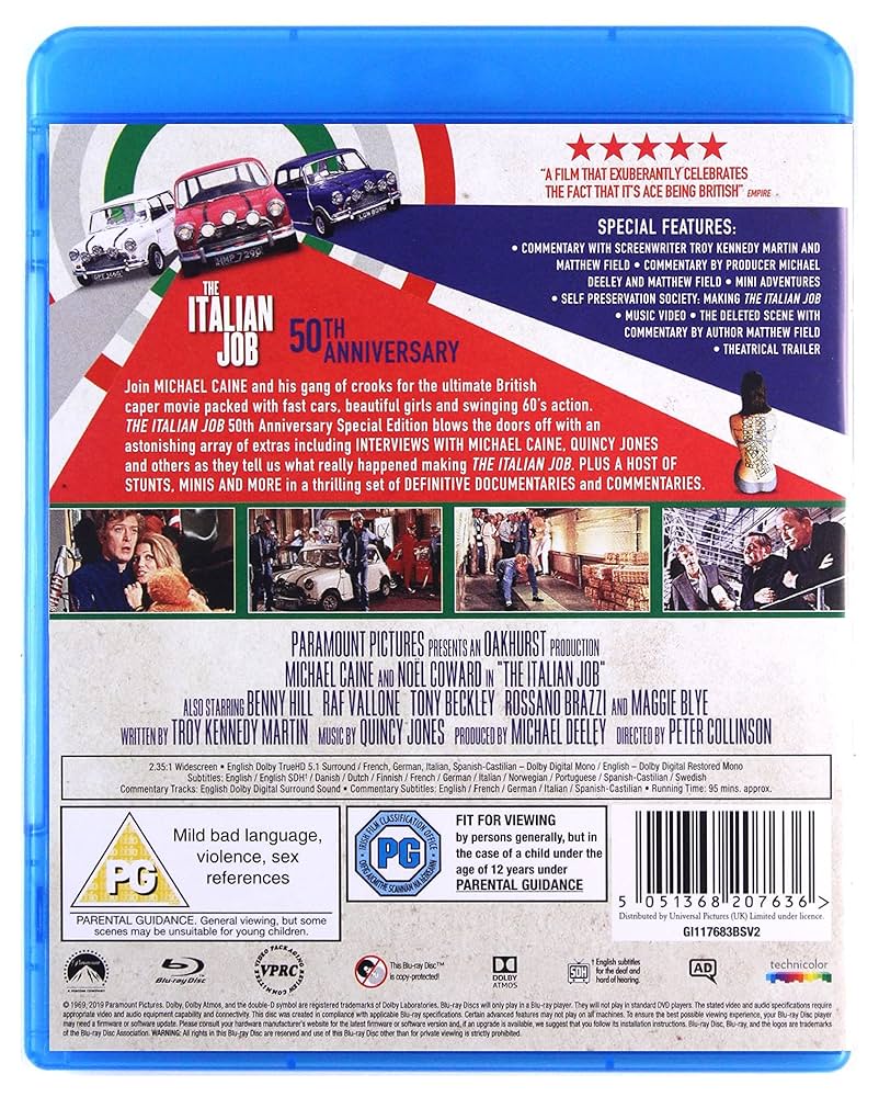 その他 Italian Job &amp; Shooter [Blu-ray] Amazon.com: The Italian Job (Blu-ray) : Mark Wahlberg